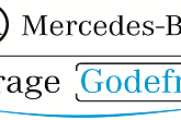 logo Garage Godefroy Mercedes - Benz