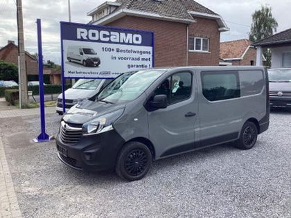 Opel Vivaro dubbel/cabine 2017 74000km airco/camera/cruis/