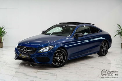 Mercedes Classe C 220 9G coupe AMG line! Pano, Cruise, Leder, Navi, Top!