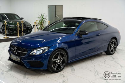 Mercedes Classe C 220 9G coupe AMG line! Pano, Cruise, Leder, Navi, Top!