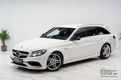 Mercedes Classe C 63 AMG 4.0 bi-turbo break! Designo, Memory, Burmester!