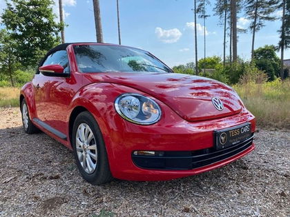 Volkswagen Beetle Cabriolet Airco,Navi,Verwarmde zetels voor,Windscherm...