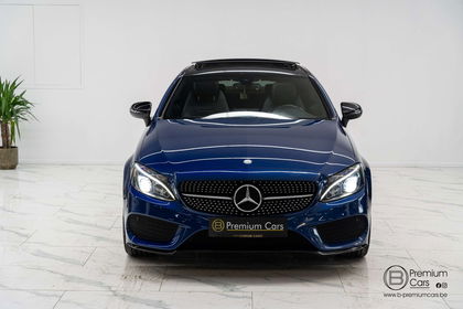 Mercedes Classe C 220 9G coupe AMG line! Pano, Cruise, Leder, Navi, Top!