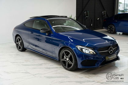 Mercedes Classe C 220 9G coupe AMG line! Pano, Cruise, Leder, Navi, Top!