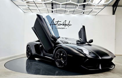 Lamborghini Aventador 🦇ORIGINAL PAINTING 🦇CARNET ENTRETIEN COMPLET