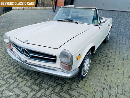 Mercedes 280 SL PAGODE 2 TOPS CABRIOLET MANUAL