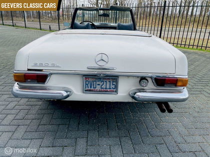 Mercedes 280 SL PAGODE 2 TOPS CABRIOLET MANUAL