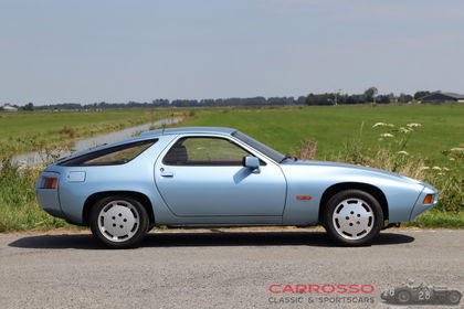 Porsche 928 4.5 Coupé - Hellblau Metallic, Pasha Interior