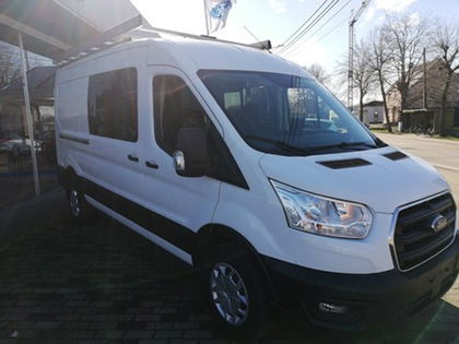 Ford Transit TRANSIT 2T L3 H2 DUBB CABINE 7 PLAATSEN 130 PK 22.500 + BTW